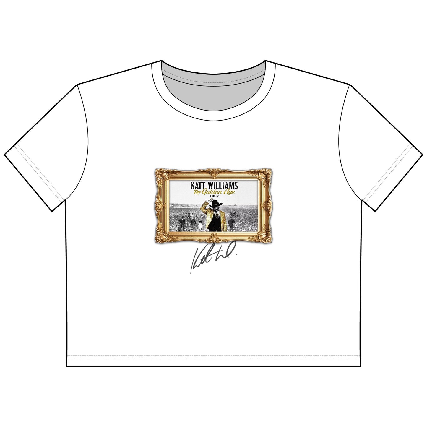 Katt Williams - Women's "Golden Age Tour" Original Cropped Tee
