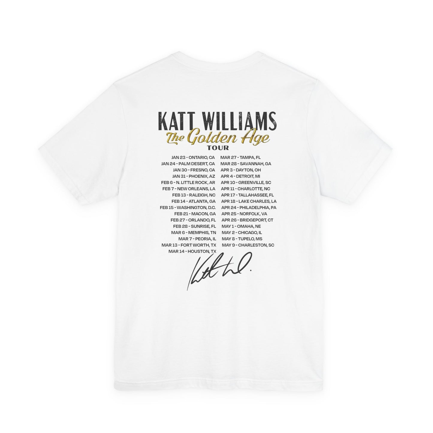 Katt Williams - Women's "Golden Age Tour" Original