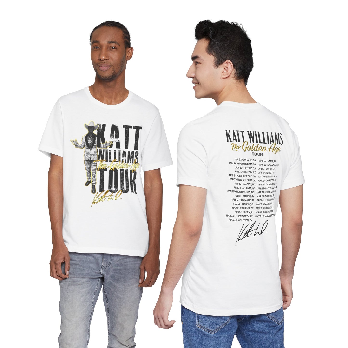 Katt Williams - Men's "Golden Age Tour" Remix Tee