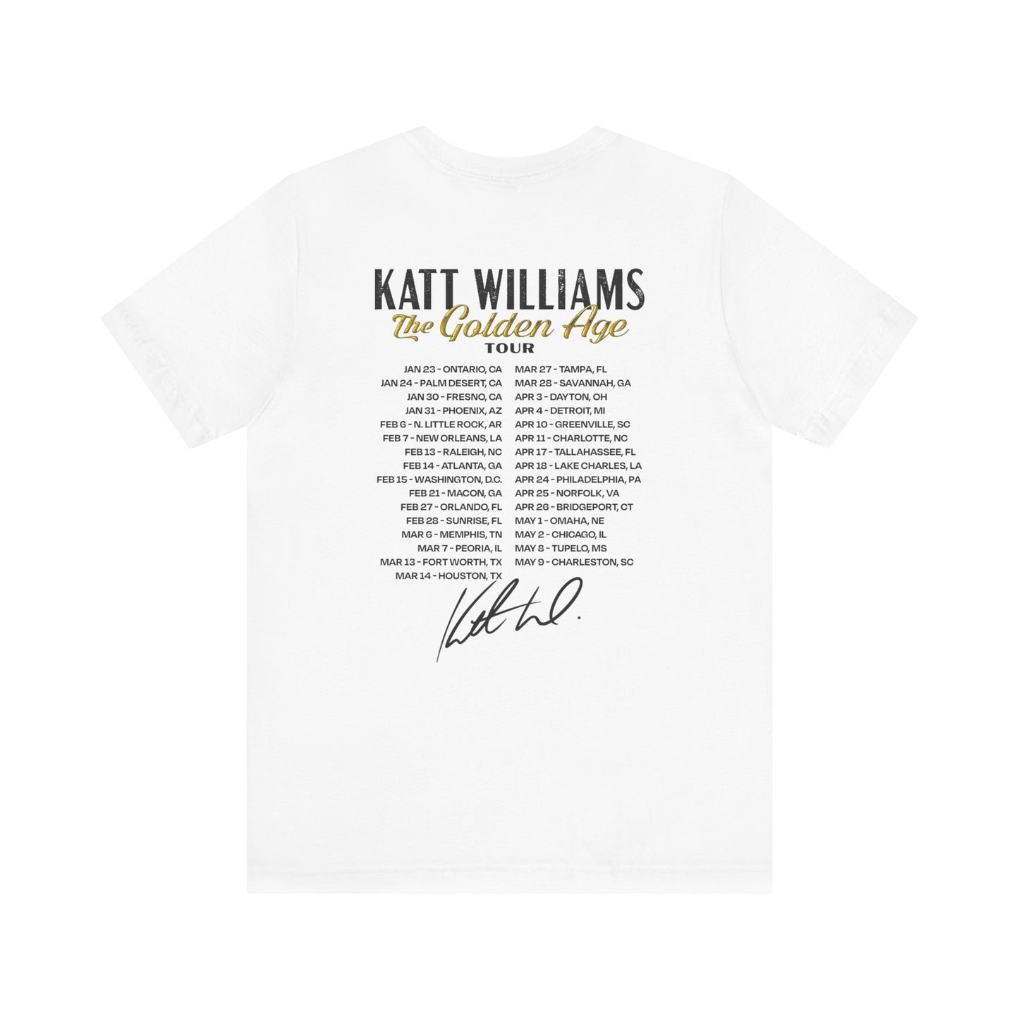 Katt Williams - Men's "Golden Age Tour" Remix Tee