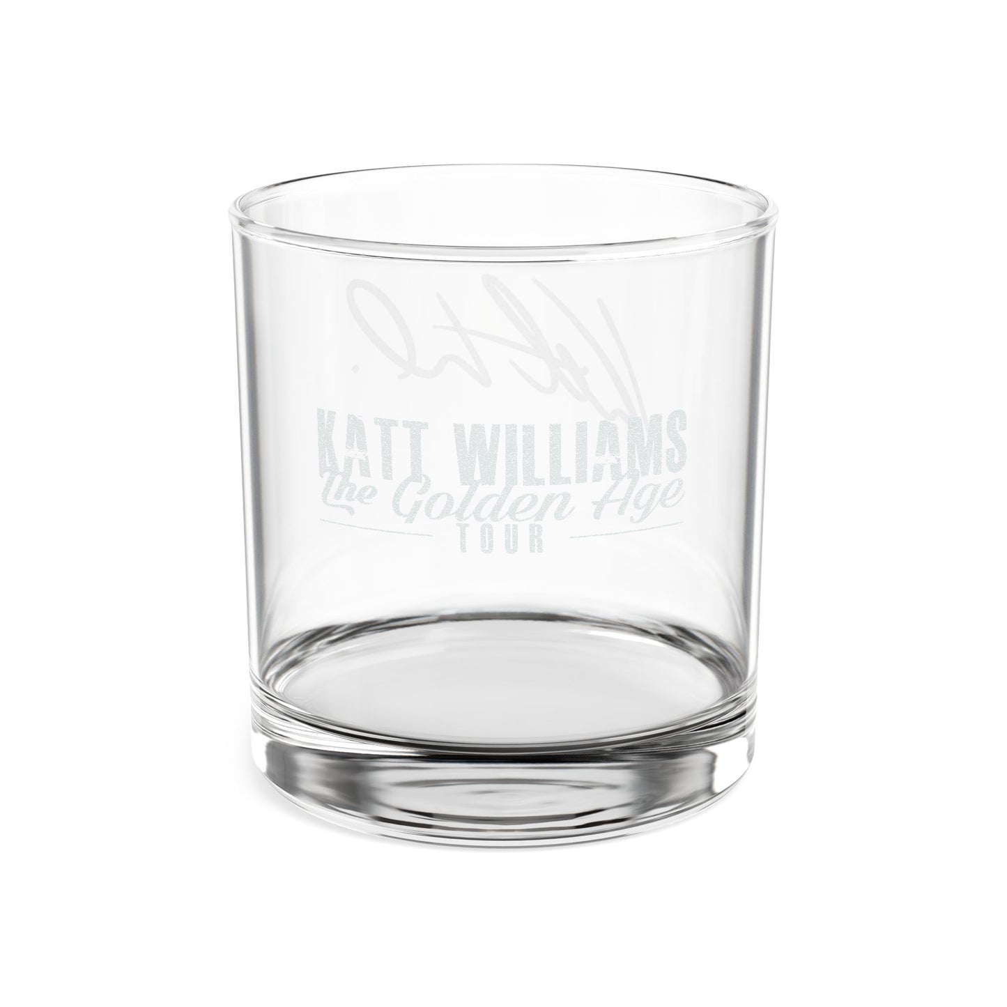 Katt Williams - "The Golden Age Tour" Engraved Whiskey Glass 10.5oz