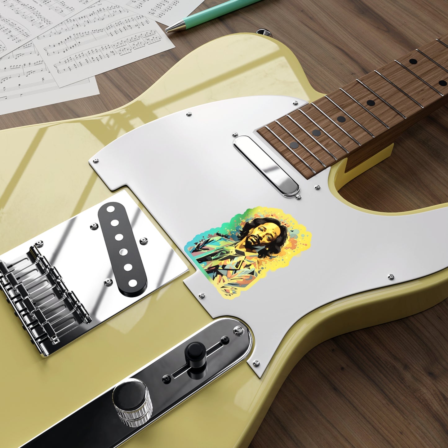 Katt Williams - Abstract Holographic Die-Cut Sticker